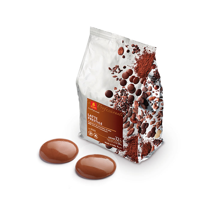 COBERTURA CHOCOLATE CON LECHE 32% 4KG "LATTE PRESTIGE"