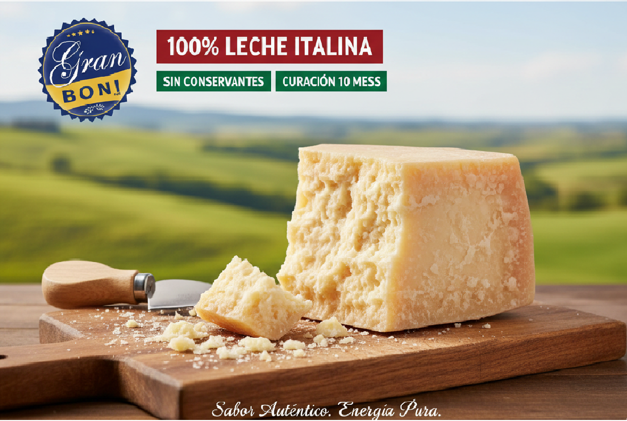 QUESO CURADO ITALIANO" 1KG