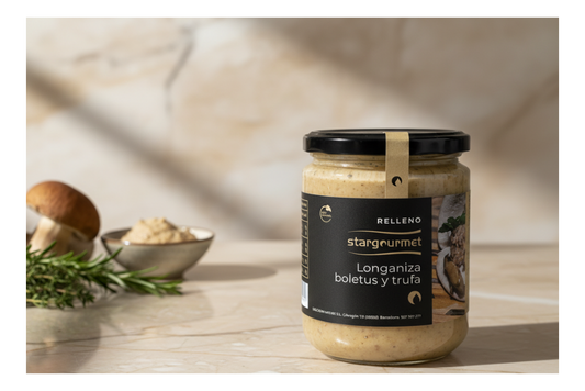 RELLENO DE LONGANIZA BOLETUS Y TRUFA 440GR