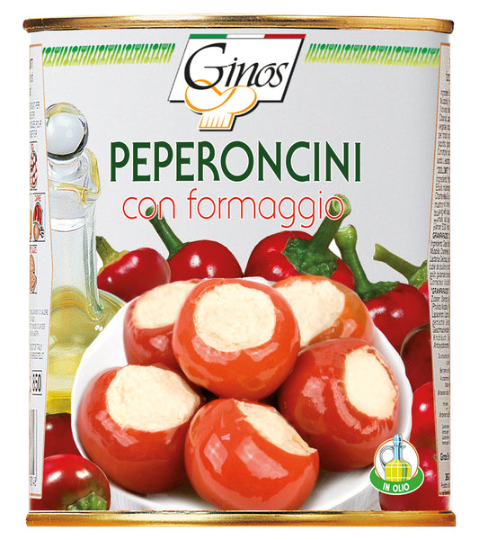 PIMIENTOS RELLENOS DE QUESO 1KG